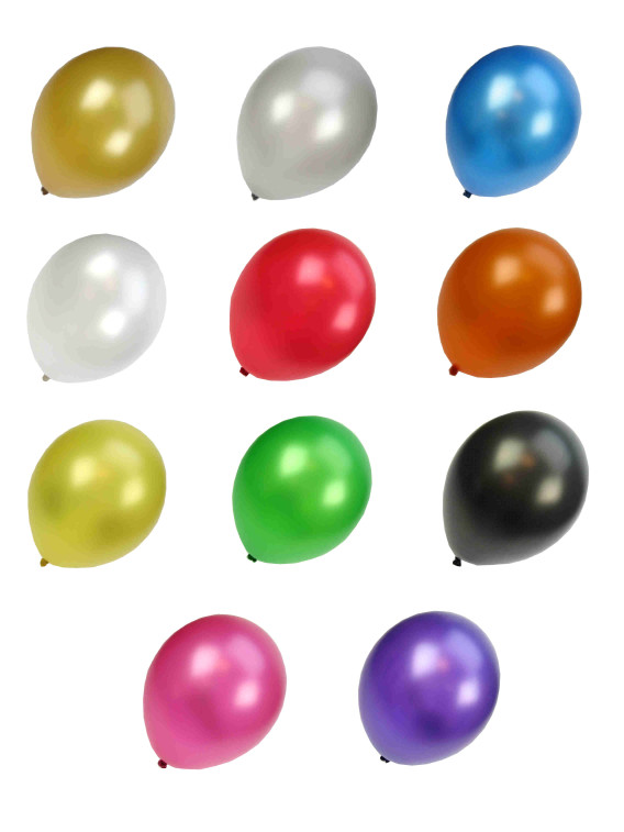 ass metallic ballonnen 50 stuks
