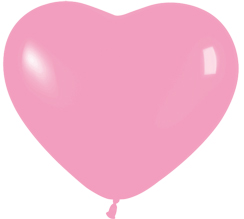 hart ballonnen rose