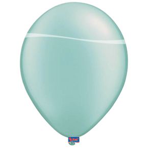 Ballon Turquoise 12,5 cm biologisch afbreekbaar Feestwaren.nl - Feestwaren.nl