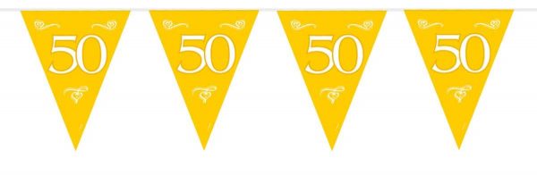 50 jarige vlaggenlijn