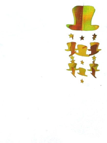 gouden hoed deco