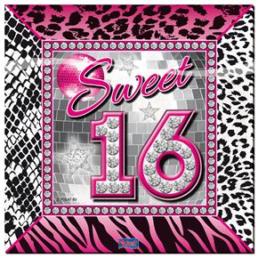 sweet sixteen servetten