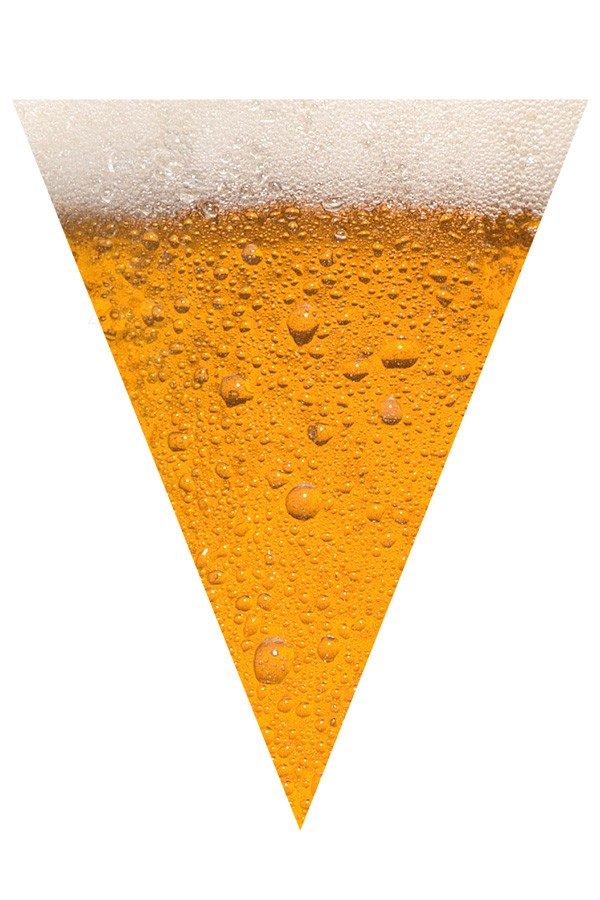vlaggenlijn bier