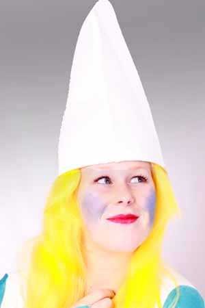smurfen, kabouter muts