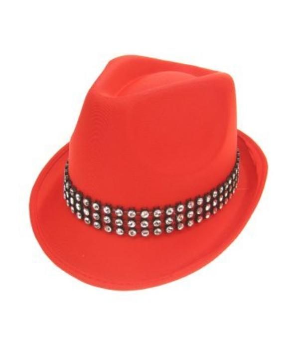 kojak-hoed-rood-met-strass-band