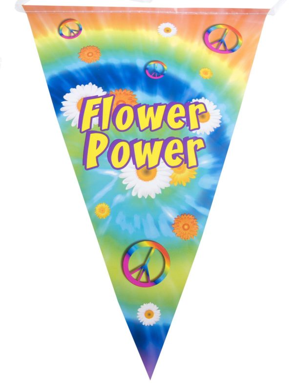 vlaggenlijn flower power