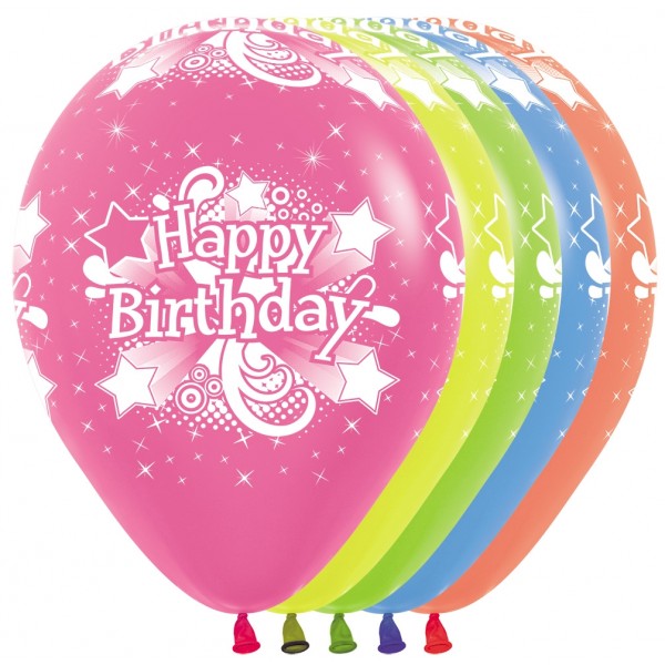 happy birthday ballonnen neoen