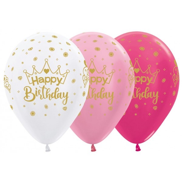ha-ha-entertainment-nederland-ballonnen-latex-groothandel-ballons-balloon-distributeur-12-inch-happy-birthday-crown-prinses-ink