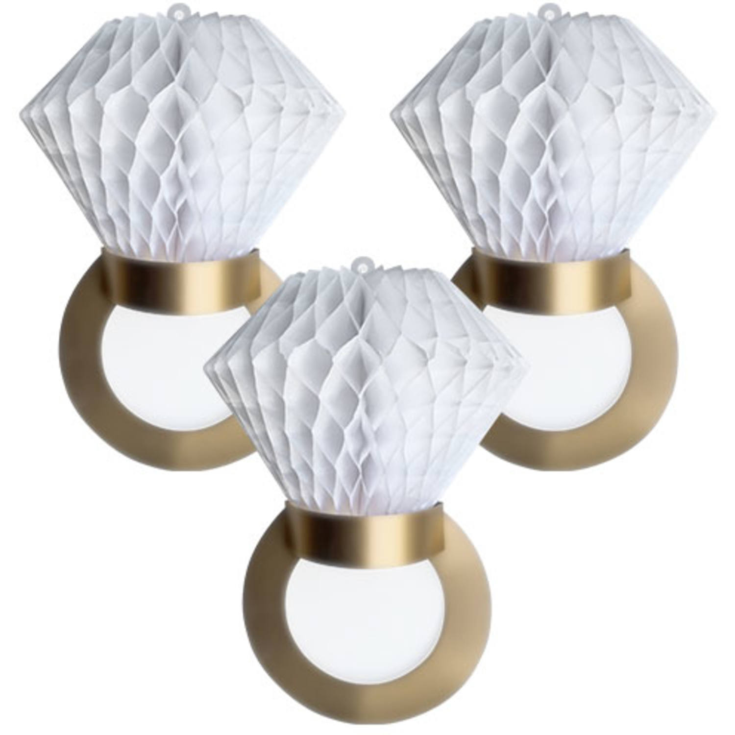 3 x honeycomp ringen