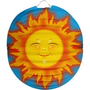 Lampion Zon 22 cm groot