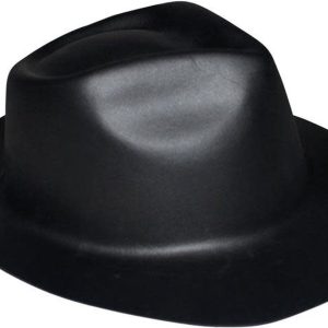 maffia hoed / borsalino foam zwart
