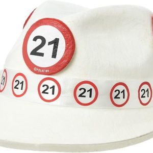 Party Verkeerstekens Hoed 21 jaar