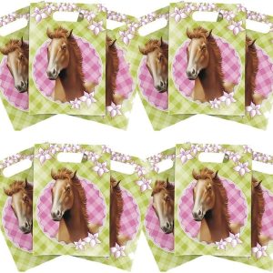 Feestzakjes Paarden 12 stuks