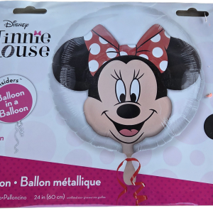 Folie Ballon Minnie Mouse  Ballon in een Ballon