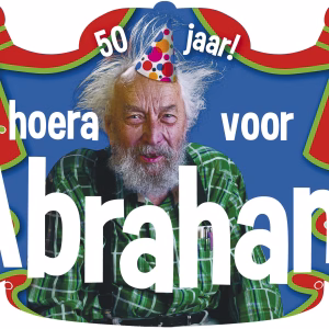 Deurbord Hoera voor Abraham .