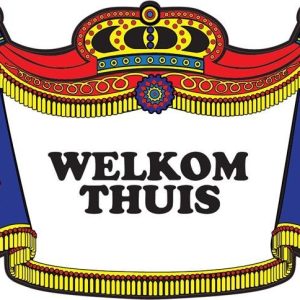 2 x Decoratie bord Blanco