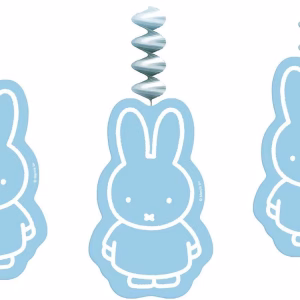 3 x Hangdecoratie spiraalvorm Nijntje