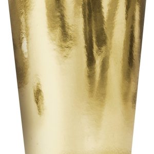 Bekers Goud Metallic 12 stuks, Karton