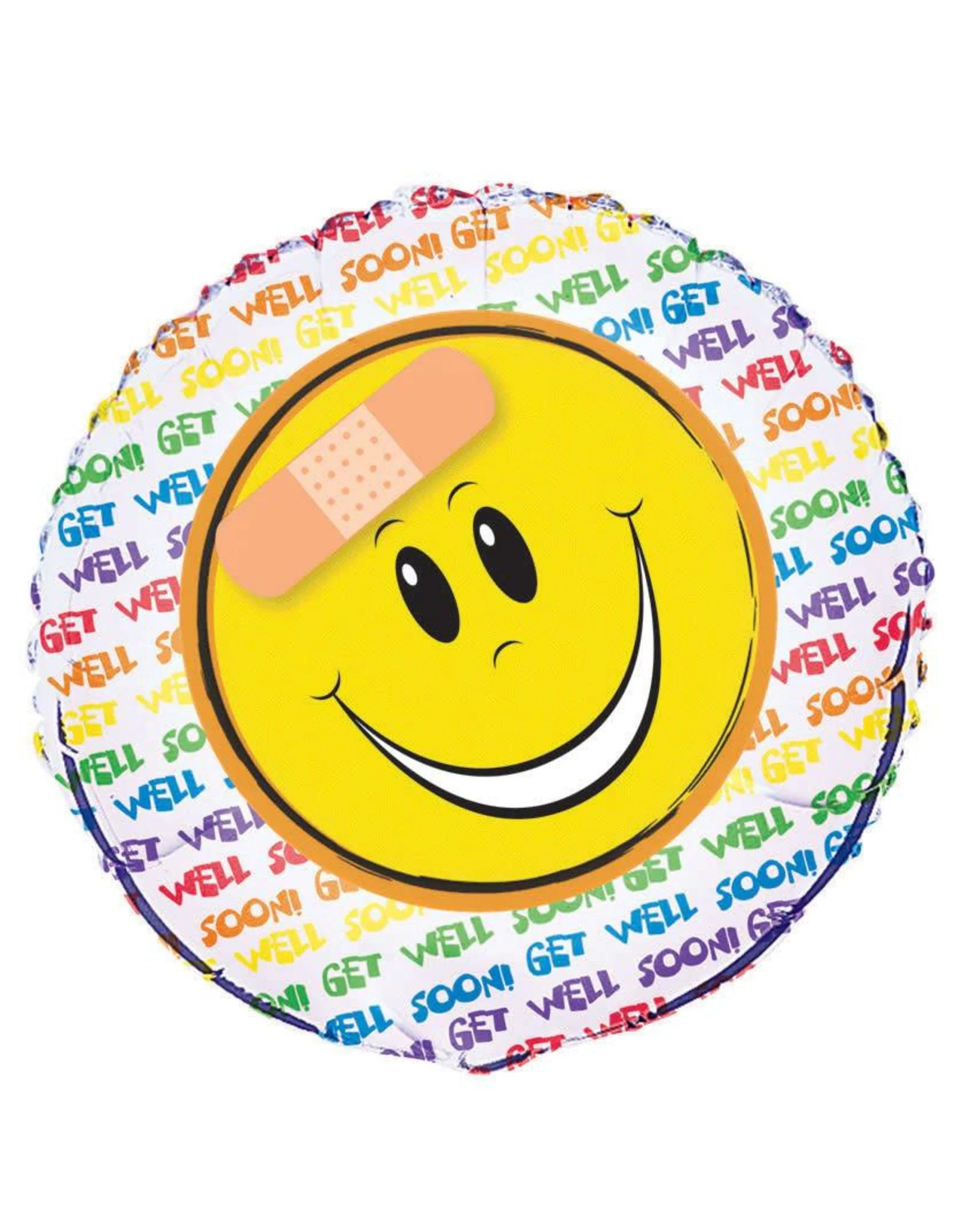 folie-ballon-get-well-met-smiley-45-cm folie-ballon-get-well-met-smiley-45-cm